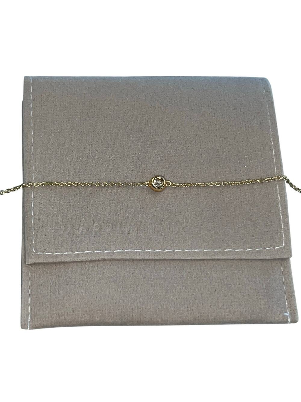 Marrin Costello Topaz 14k Gold Plated 7" Bracelet Hypoallergenic Valentine Gift